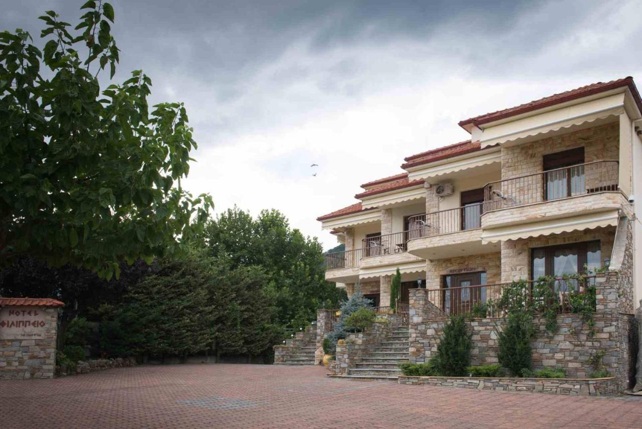 Hotel Philippion Káto Loutrákion エクステリア 写真